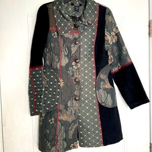 Moka Sport Patchwork Art to Wear Trench